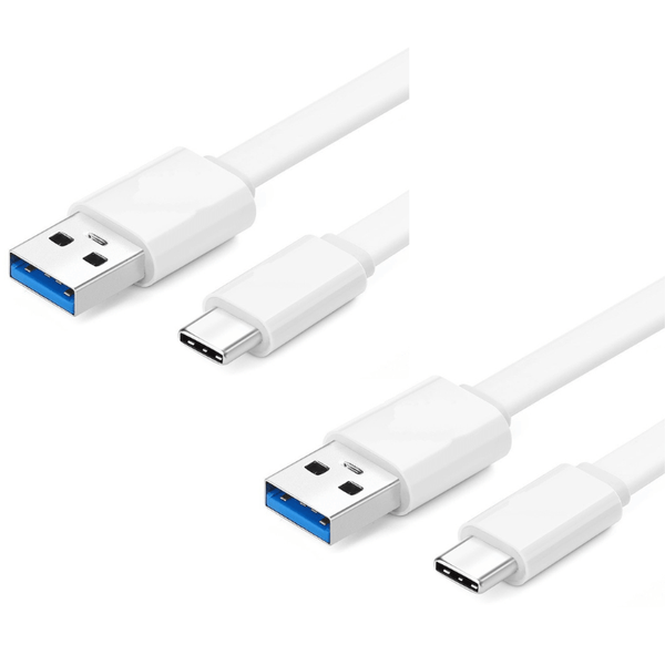 2 Pcs USB-C To USB-A 3.1 Phone Fast Charger Cable Data Sync Type C Cord Universal