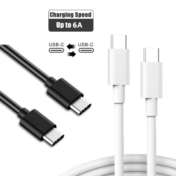 USB-C to USB-C 3.1 Charger Cable Fast Charge Male Type C Data Sync Cord PD 20W 5A