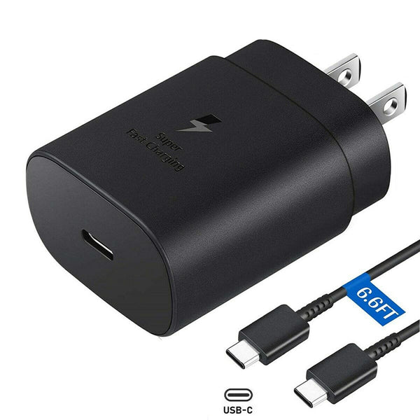 25W Type USB-C Super Fast Wall Charger+6FT Cable